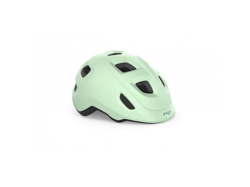 MET Hooray Kids Helmet Frosty Green click to zoom image