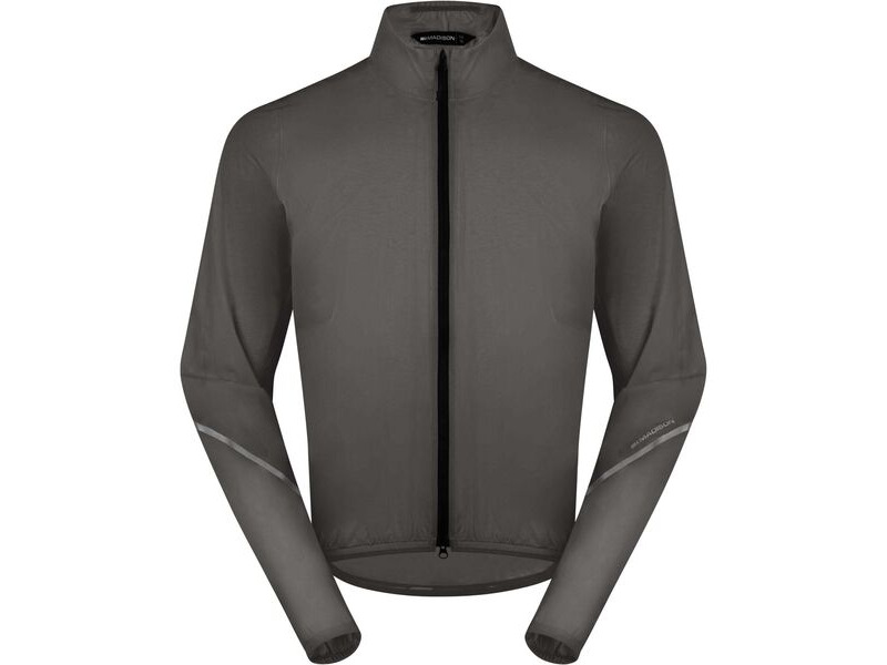 Madison Flux 2L Ultra Packable Men's Waterproof Jacket Castle Grey click to zoom image