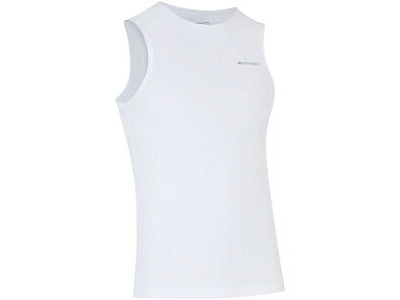 Madison Roam Iso Mesh Sleeveless Baselayer White click to zoom image