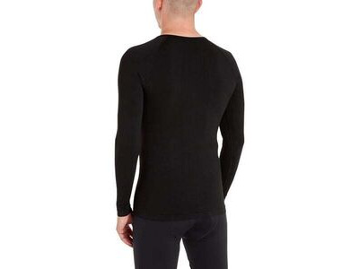 Madison Roam Isoler Mesh Long Sleeve Baselayer Black click to zoom image