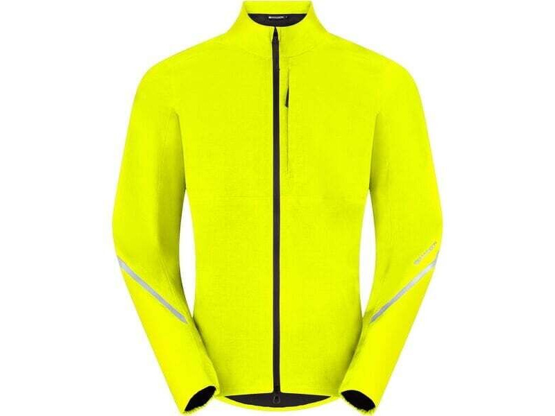 Madison Freewheel Men's Waterproof Jacket Hi-Viz Yellow click to zoom image