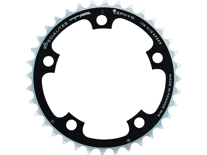 TA Zephyr Middle 110bcd 34T Black Chainring click to zoom image