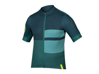 Endura FS260 Print S/S Jersey Emerald Green