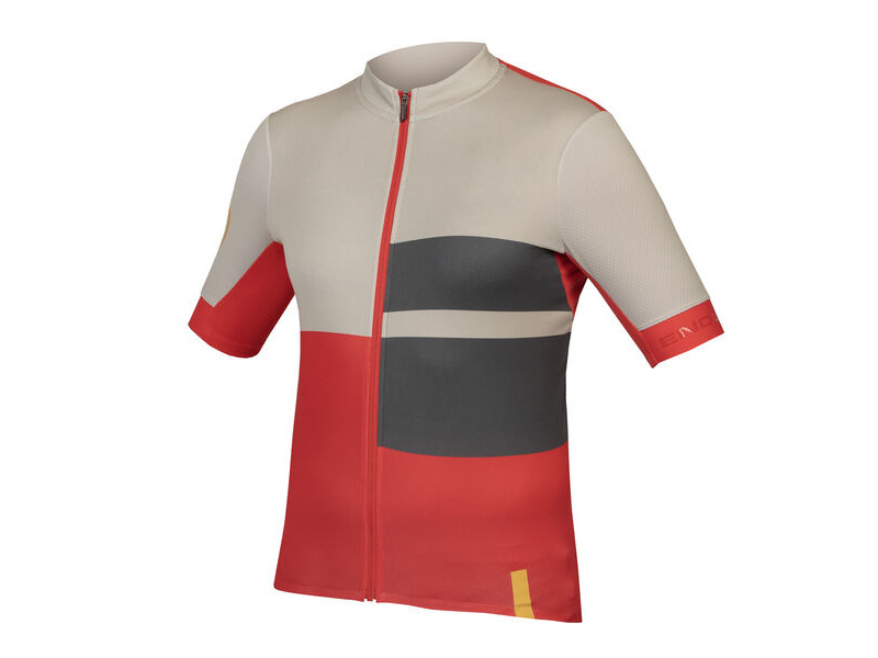 Endura FS260 Print S/S Jersey Pomegranate click to zoom image