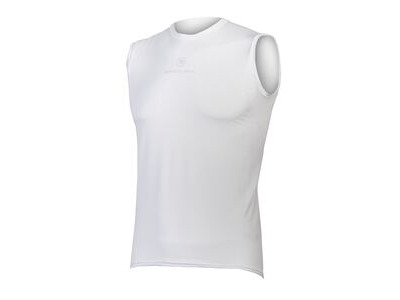 Endura Translite Sleeveless Baselayer II White