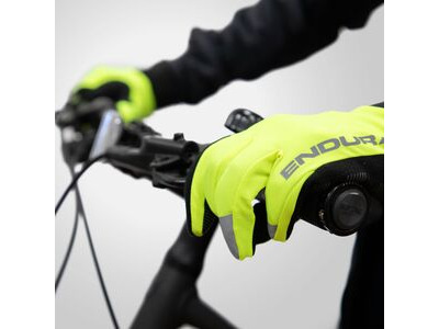 Endura Women's Strike Glove Hi-Viz Yellow click to zoom image